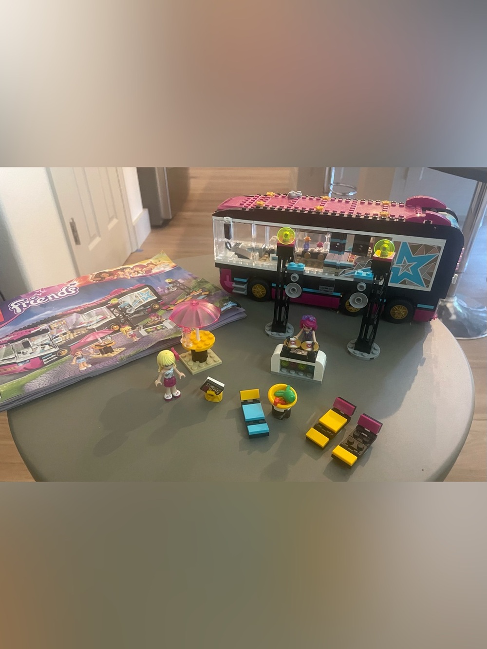 LEGO FRIENDS 41106 POP STAR TOUR BUS BUILDING KIT